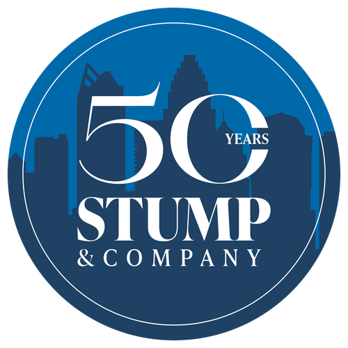50 Year Anniversary Logo Stump & Company Charlotte