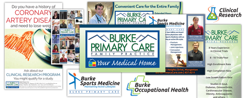 Burke Primary Care branding