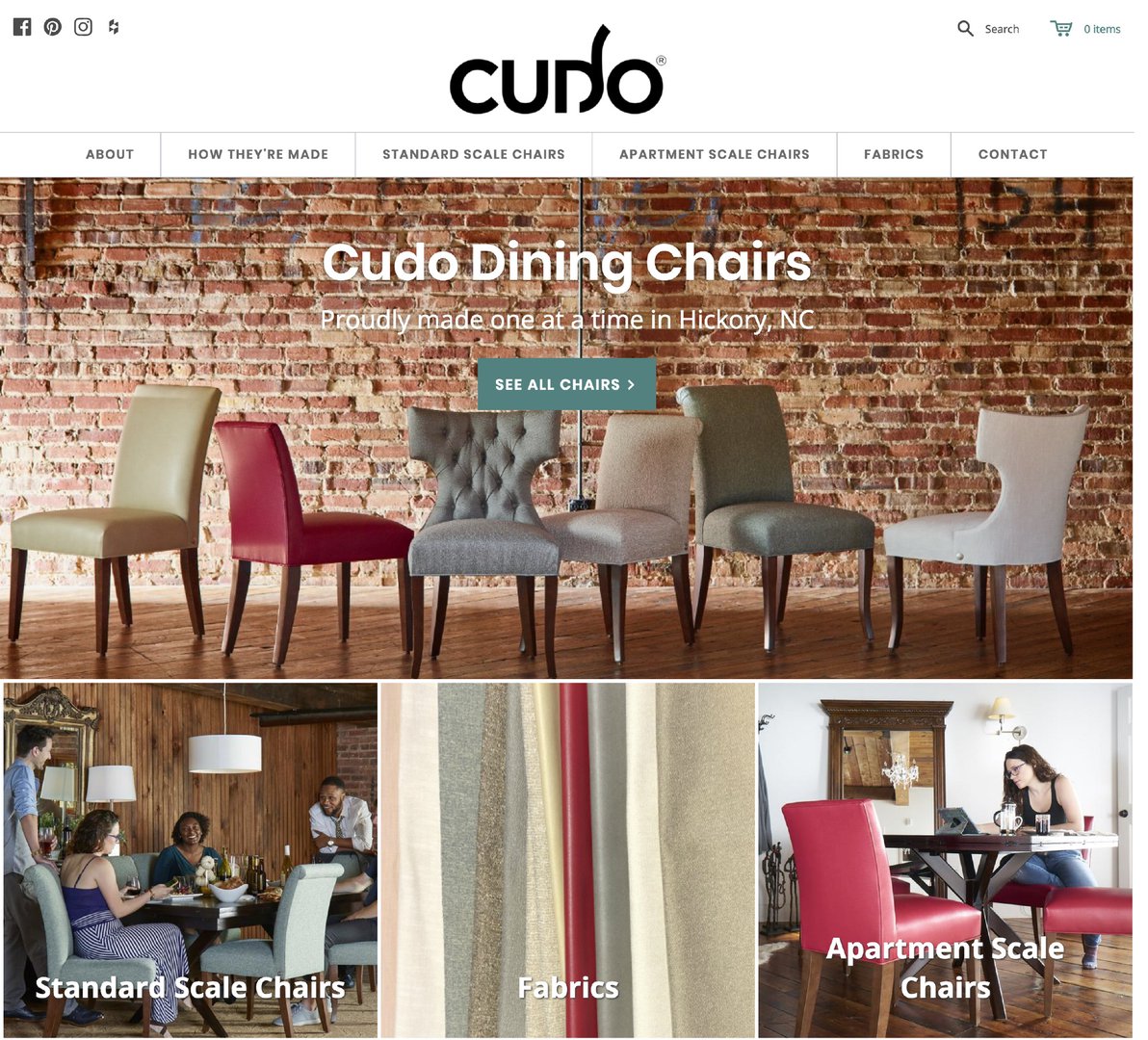 Cudo Dining Chairs Home page