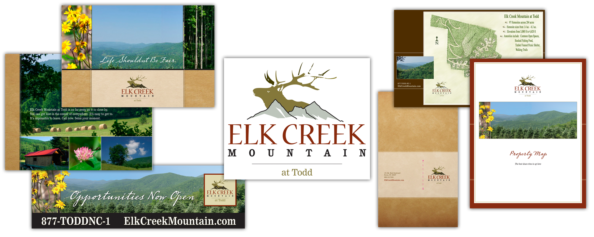 Elk Creek Mountain print
