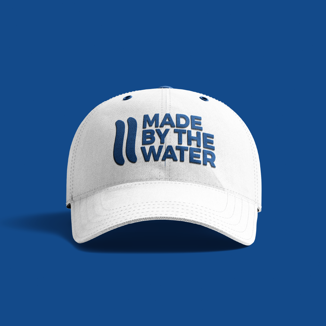 Made by the Water logo hat