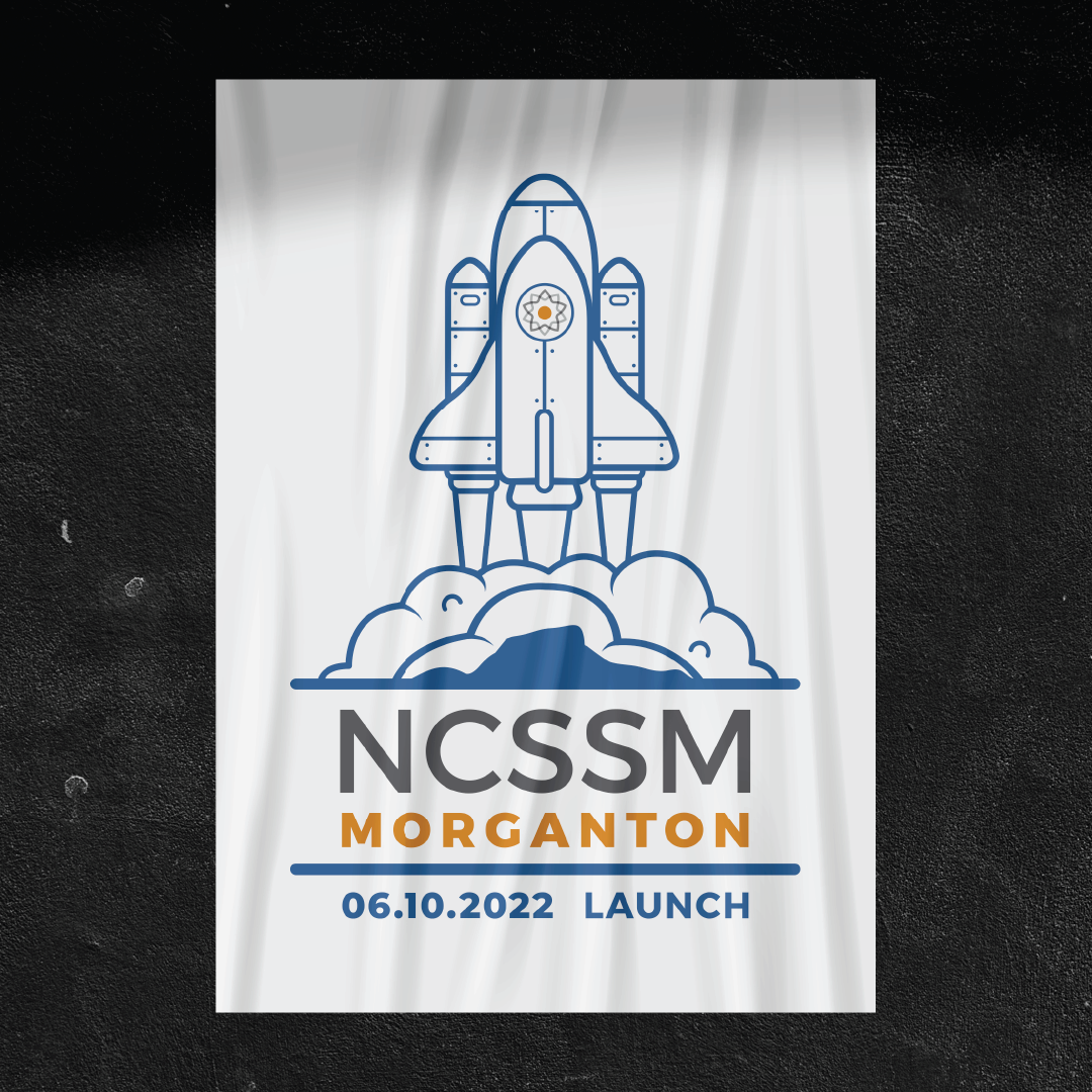 NCSSM-Morganton launch poster