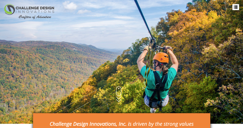 Challenge Design Innovations website homepage