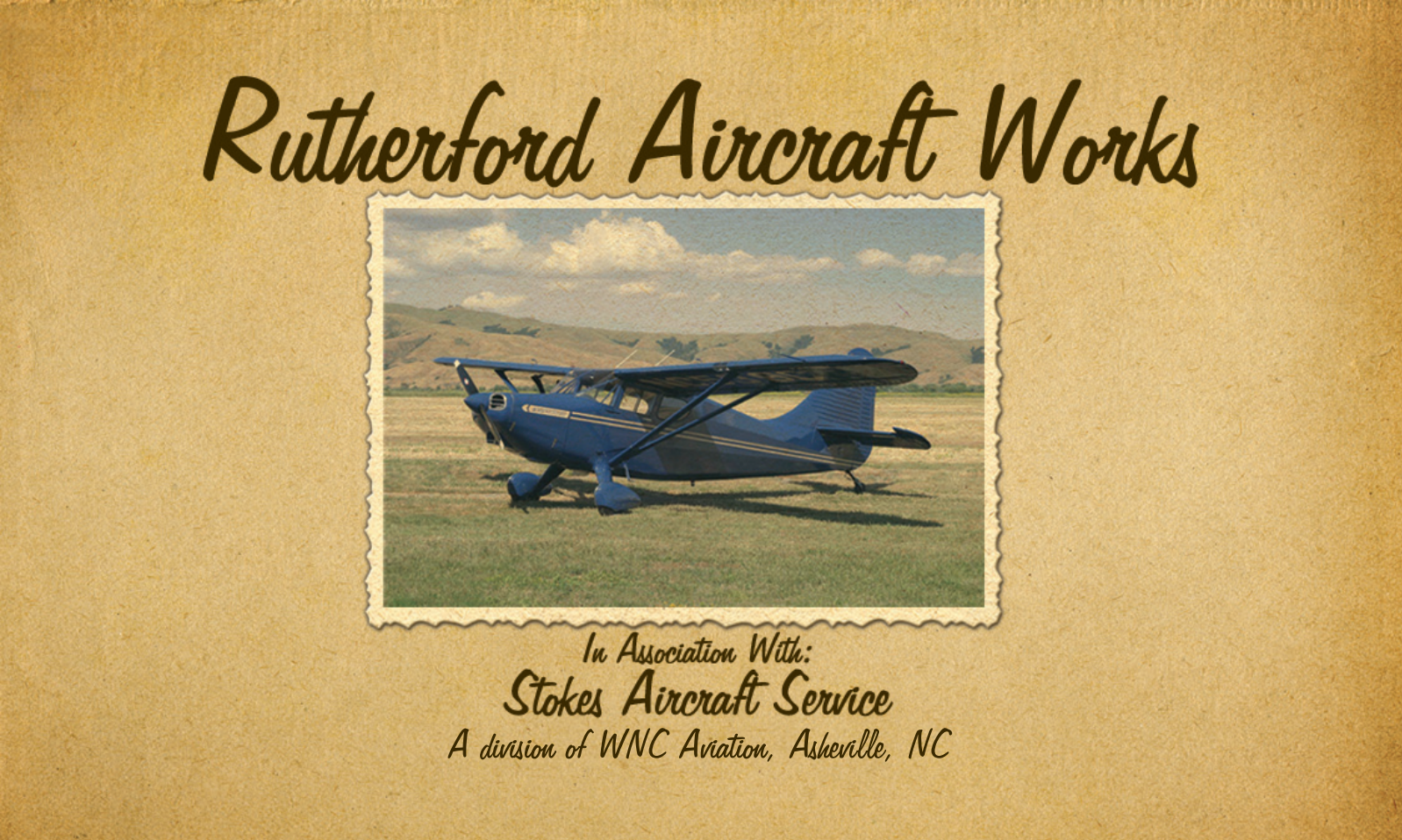 Rutherford Aircraft Works ad