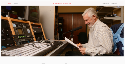 Edward Phifer New Website