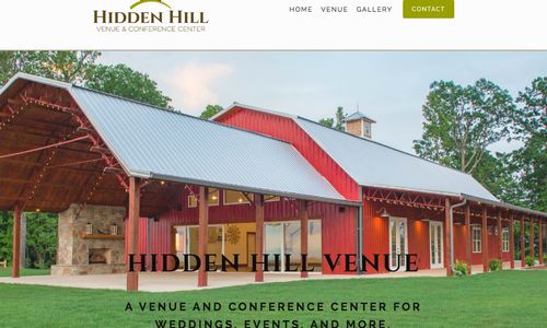 Congratulations Hidden Hill Venue!
