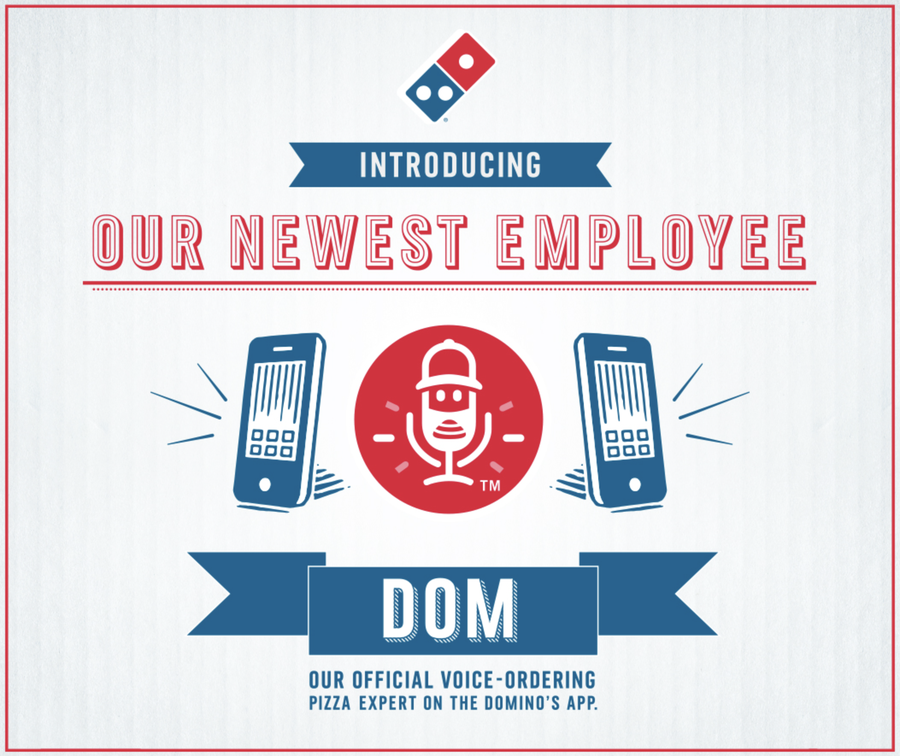 Domino's Pizza voice activated odering