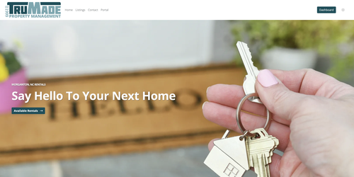 TruMade Properties Custom Website & Tenant Portal