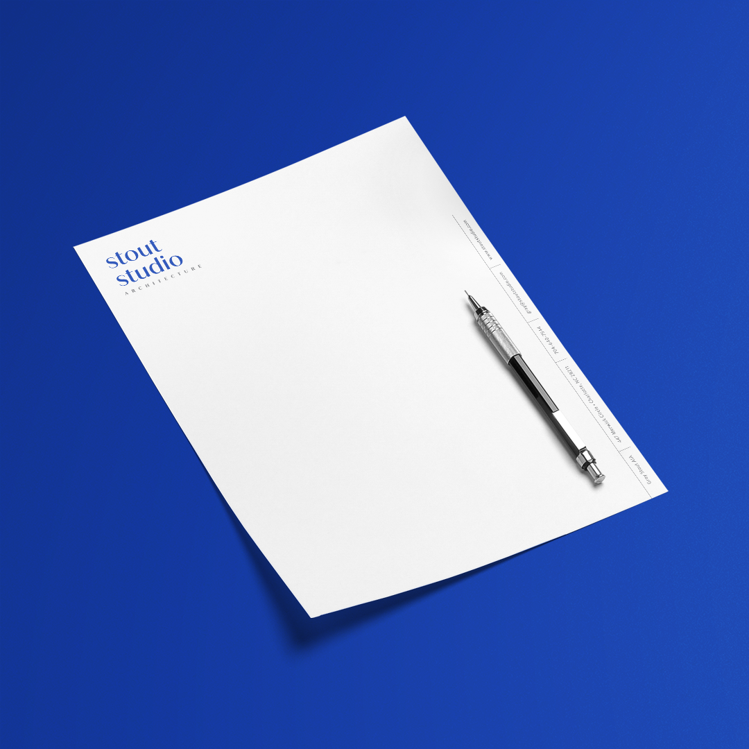 Stout Studio Branding - Letterhead