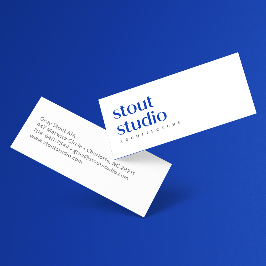 Stout Studio Branding - Business Cards