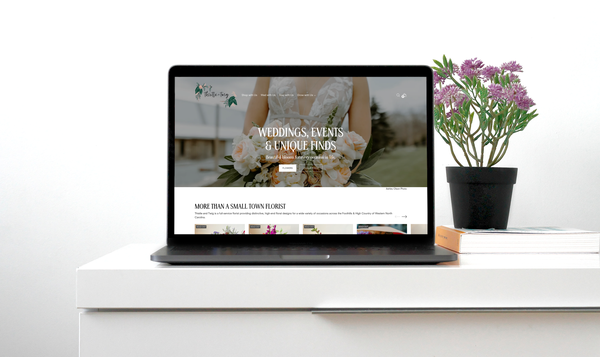 Thistle & Twig Flowers Ecommerce website