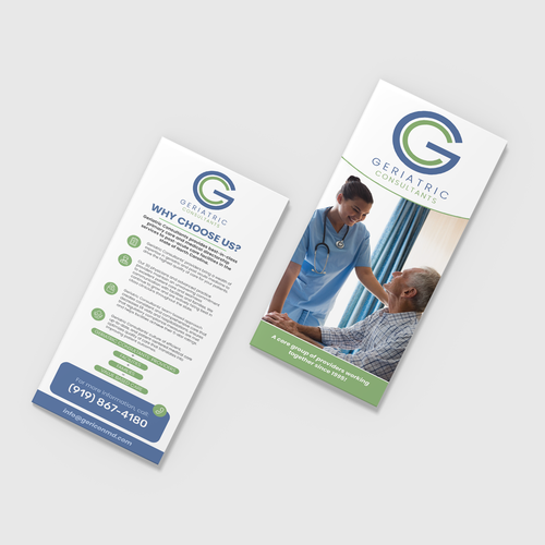 Geriatric Consultants Rack Card Design