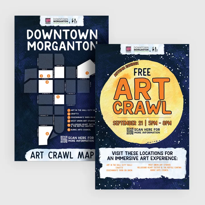 Art Crawl poster design