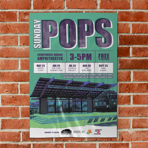 Sunday Pops Concert Poster