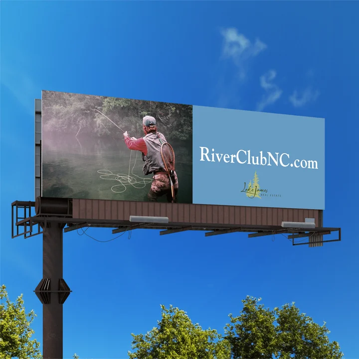 River Club billboard