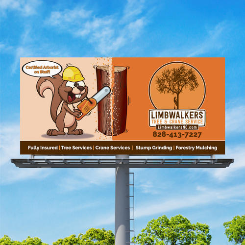 Morganton Limbwalkers billboard