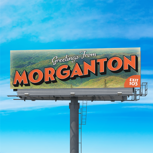 Welcome to Morganton billboard