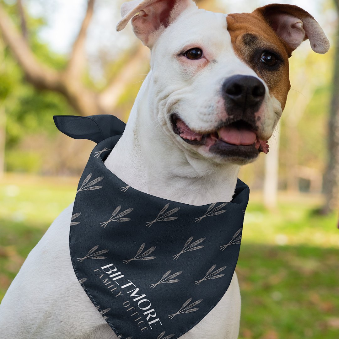 Biltmore Family Office Branding - Dog Bandana