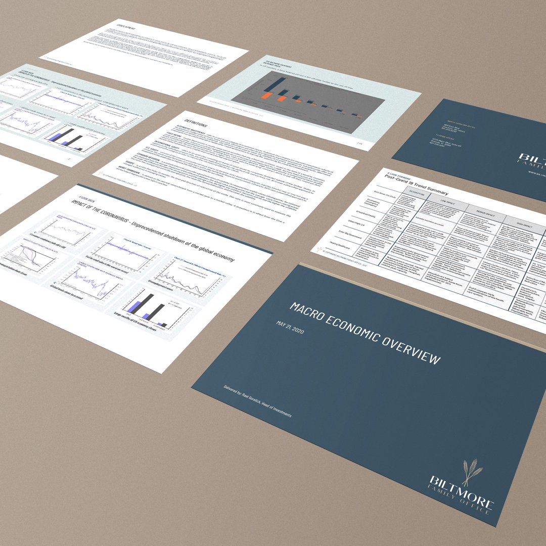 Biltmore Family Office Branding - Presentation Template