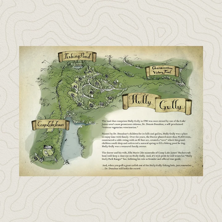 Custom Map Illustration