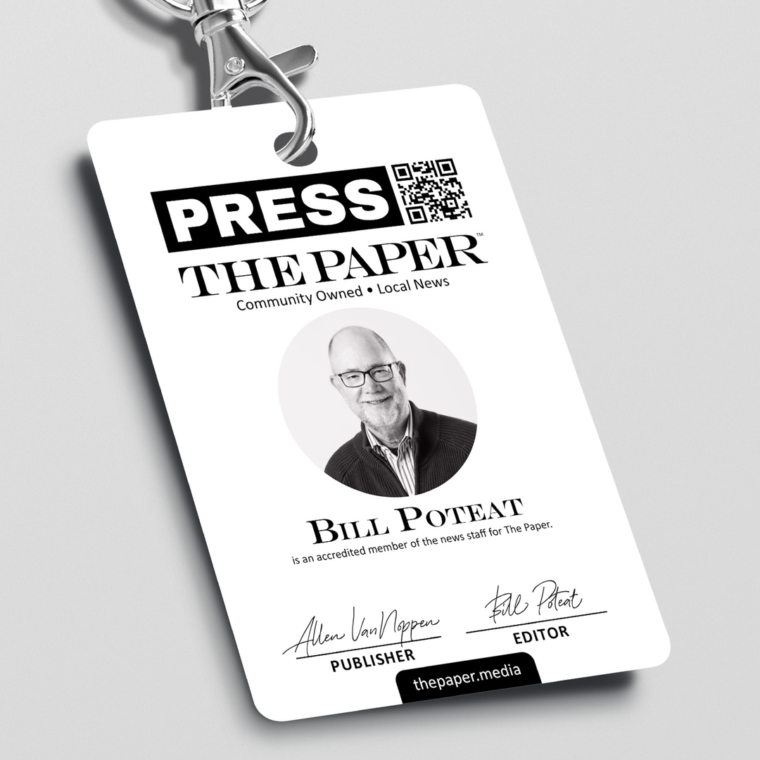 The Paper press pass