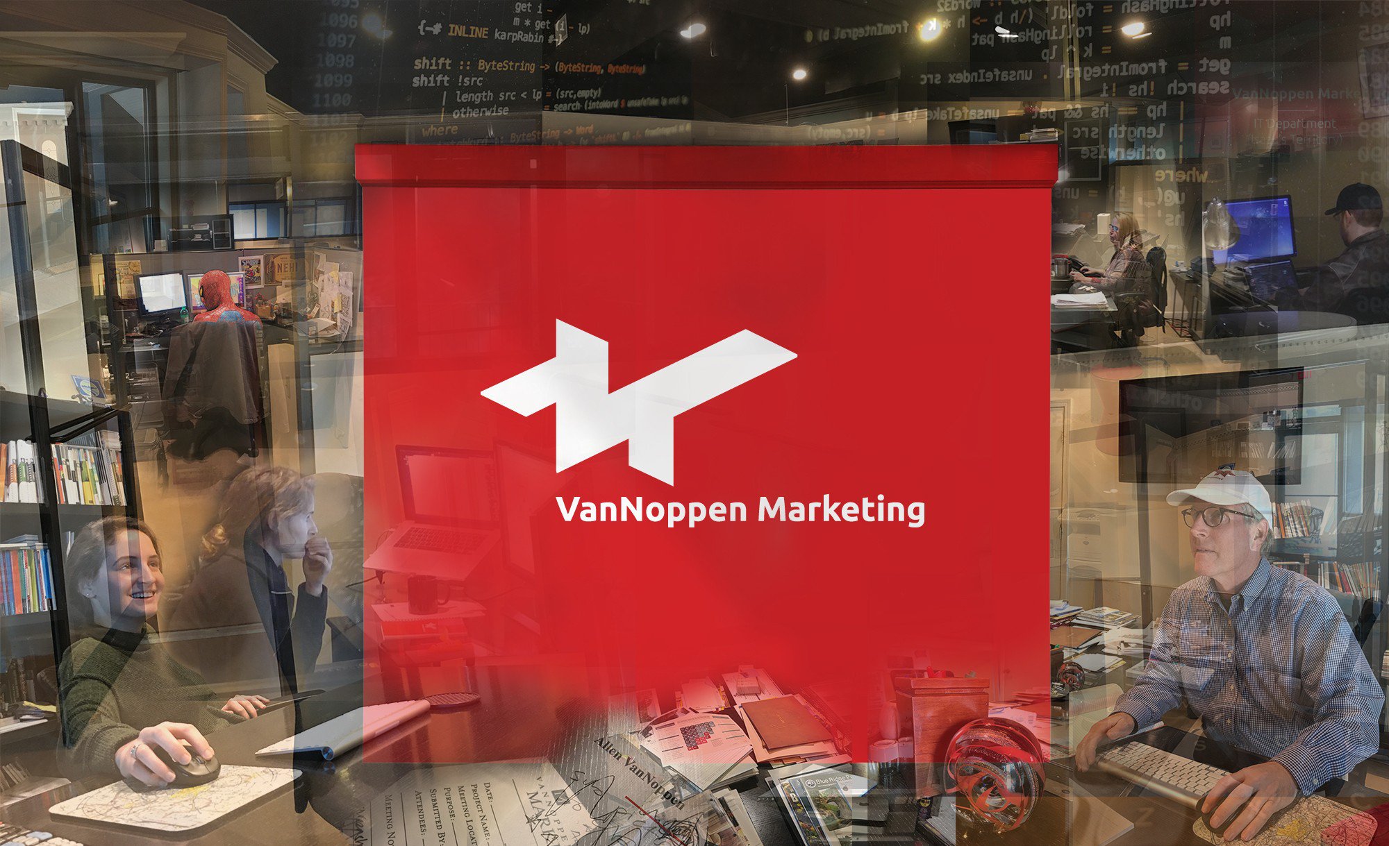 VanNoppen Marketing specializes in website design, website development, social media marketing, AdWords, graphic design, logos, and more.