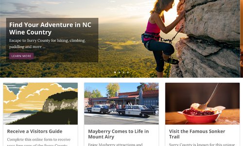 Surry County Launches New Website