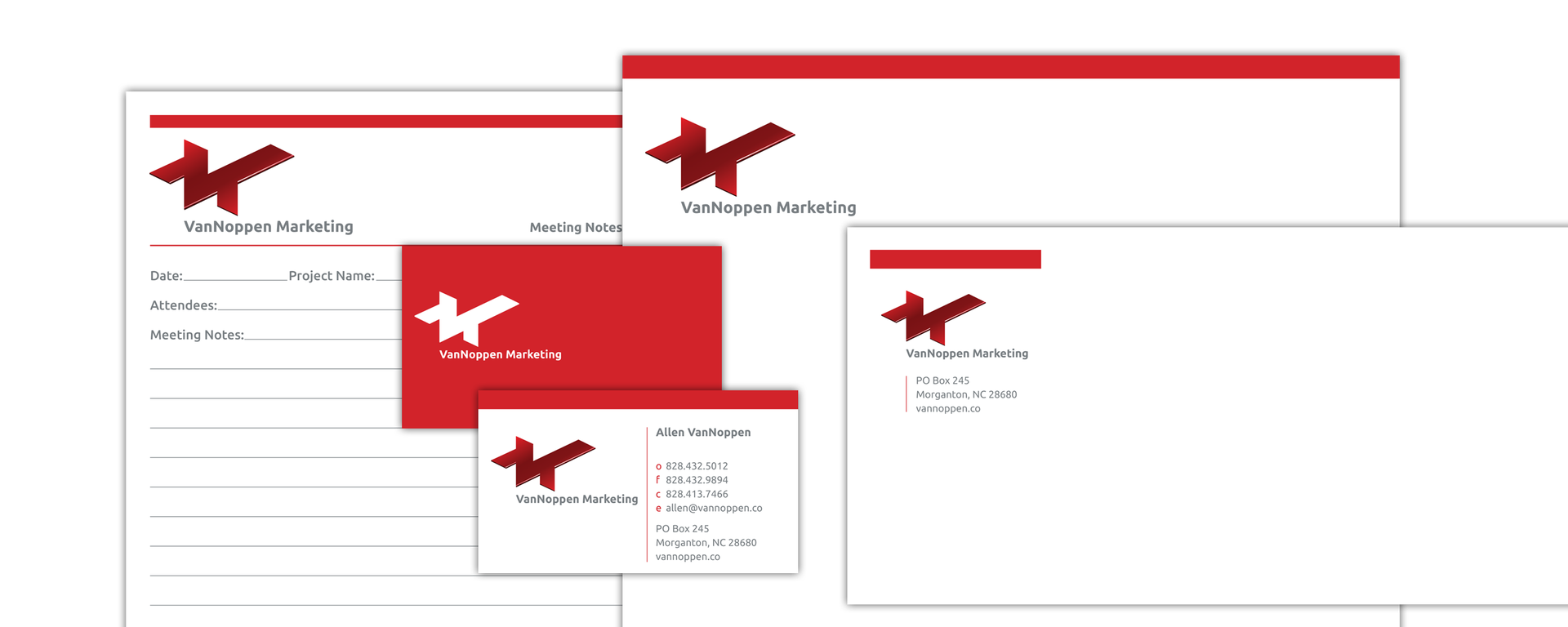 VanNoppen Marketing Rebranding