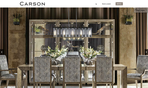 Carson Furniture website