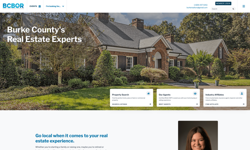 Burke County Board of Realtors website