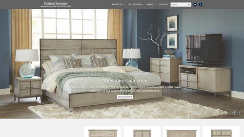 Durham Furniture Custom Website & Portal