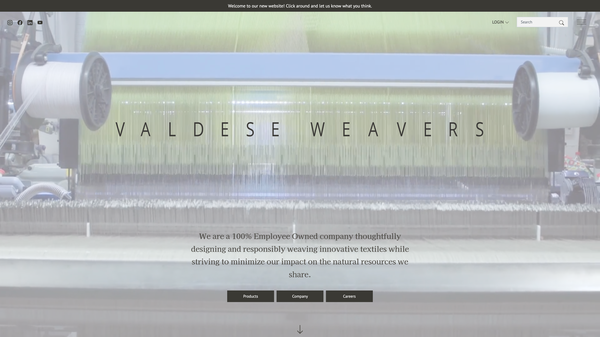 Valdese Weavers New Website